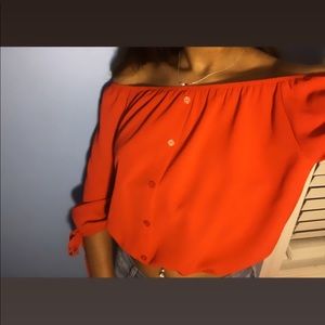 Off the shoulders Top